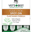 Vet’s Best Flea and Tick Spot - On 3.1 ml 4 Count - Dog