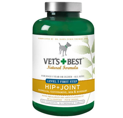 Vet’s Best Level 1 First Step Hip and Joint Dog Supplement 90 Tablets