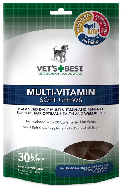 Vet’s Best Multi - Vitamins Soft Chews 30 4.2 oz - Dog