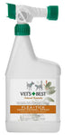 Vet’s Best Natural Flea and Tick Yard Kennel Spray 32 fl. oz - Dog