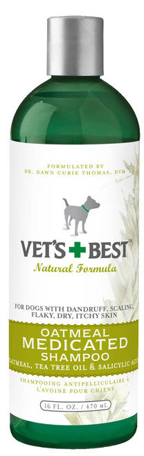 Vet’s Best Oatmeal Medicated Shampoo 16 fl. oz - Dog