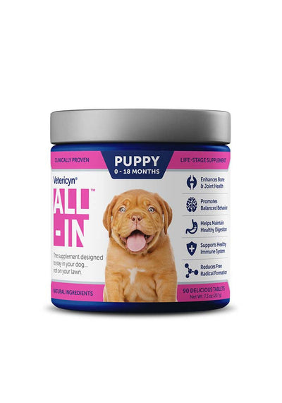 Vetericyn ALL-IN Puppy Supplement 90 Tablets 7.3 oz