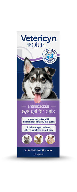 Vetericyn Plus Antimicrobial Eye Gel for Pets 3oz - Dog