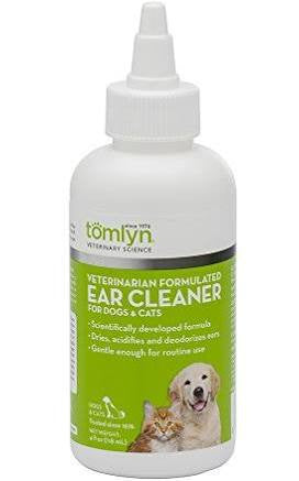 Veterinarian Formulated Ear Cleaner for dogs and cats. Dries, acidifies, deodorizes and softens ear wax. Gentle enough for routine use. Exfoliating effect helps remove the substrates necessary for the reproduction of yeast   assists in the prevention of e