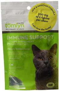 Vetoquinol Usatomlyn Immune Support L - lysine Chews 30ct {L + 2} - Dog