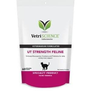 Vetriscience Ut Strength Feline Bite-sized Chews-60 Count-{L+x} 026664275561