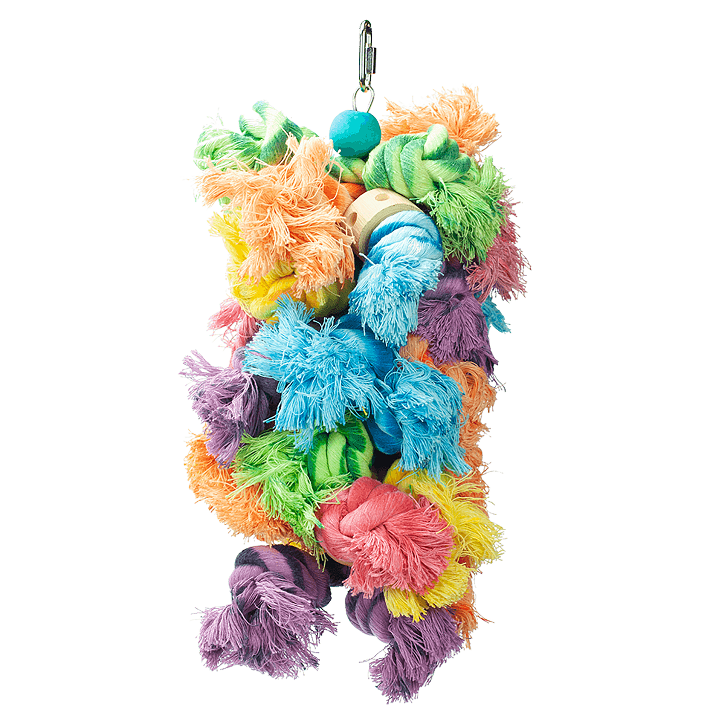 A & E Cages Happy Beaks Wooly Monster Bird Toy Large 644472013719