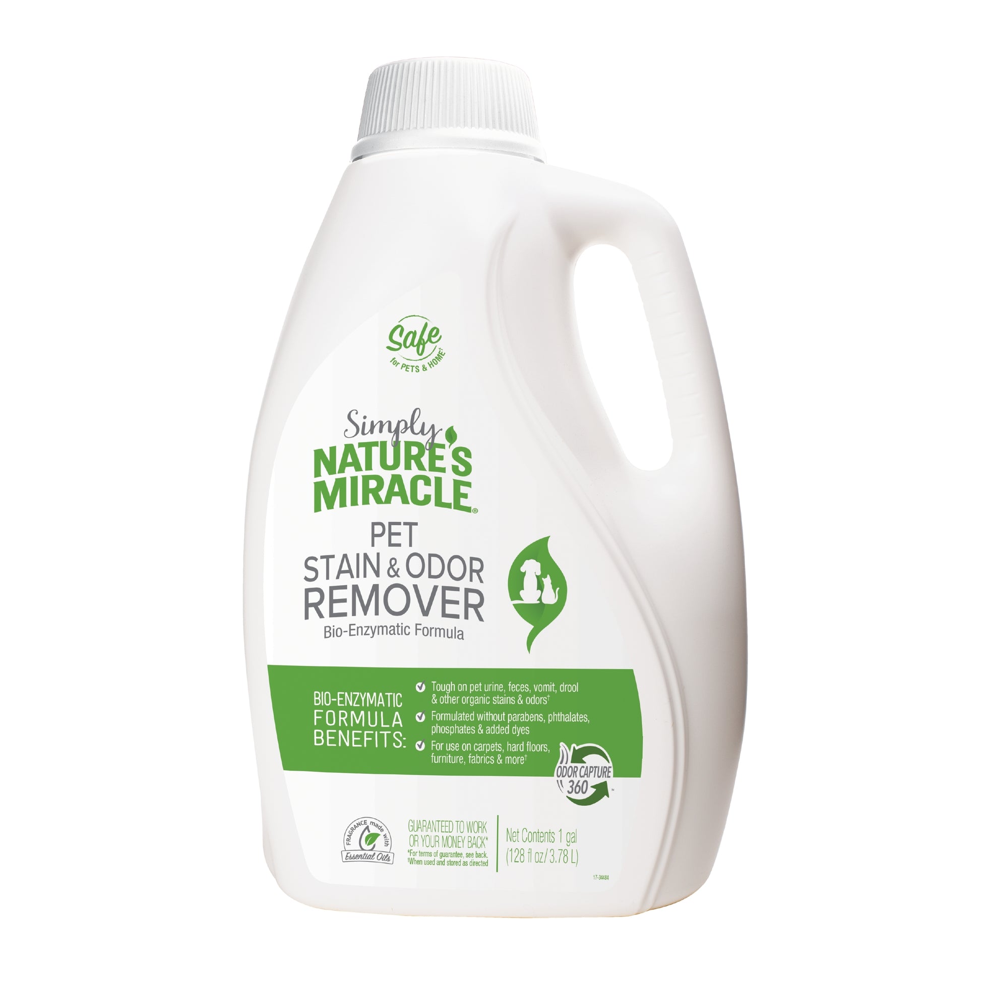 Nature's Miracle Pet Stain & Odor Remover 1 gal 018065984357