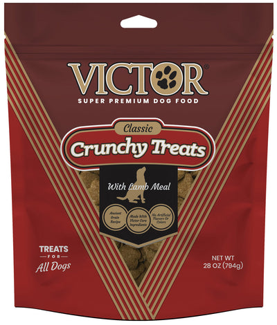Victor Super Premium Dog Food Classic Crunchy Dog Treats Lamb Meal 28 oz