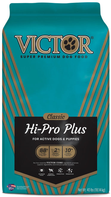 Victor Super Premium Dog Food Classic Hi - Pro Plus Dry Beef 40lb