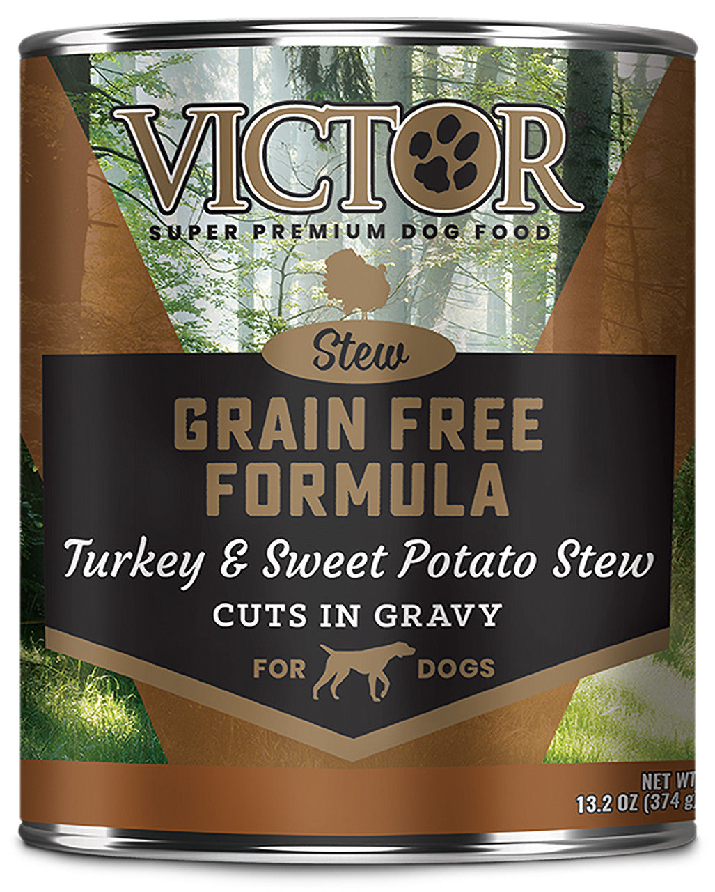 Victor Super Premium Dog Food Grain Free Wet Dog Food Turkey & Sweet Potato 13.2oz