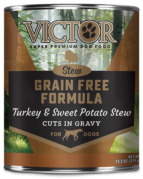 Victor Super Premium Dog Food Grain Free Wet Turkey & Sweet Potato 13.2oz