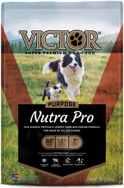 Victor Super Premium Dog Food Purpose Nutra Pro Dry Chicken 5lb