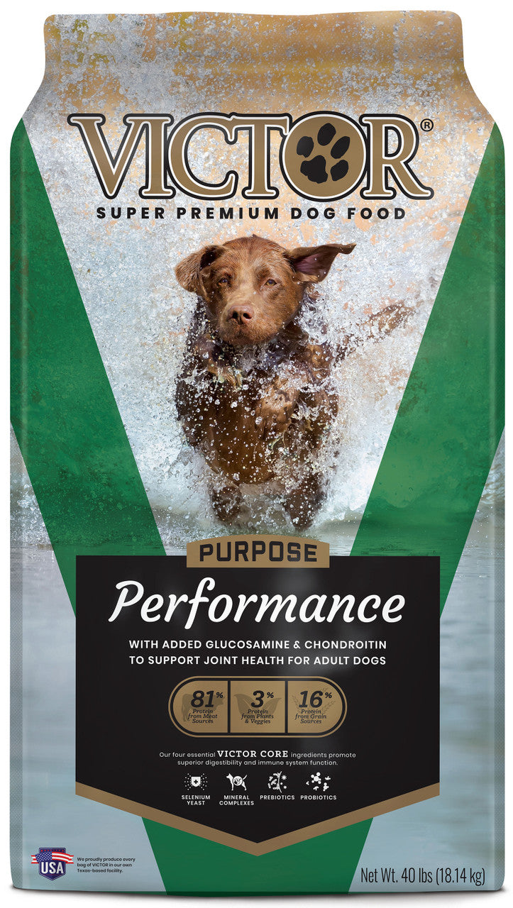 Victor Super Premium Dog Food Purpose Performance Dry Dog Food Beef 40lb