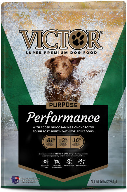 Victor Super Premium Dog Food Purpose Performance Dry Beef 5lb