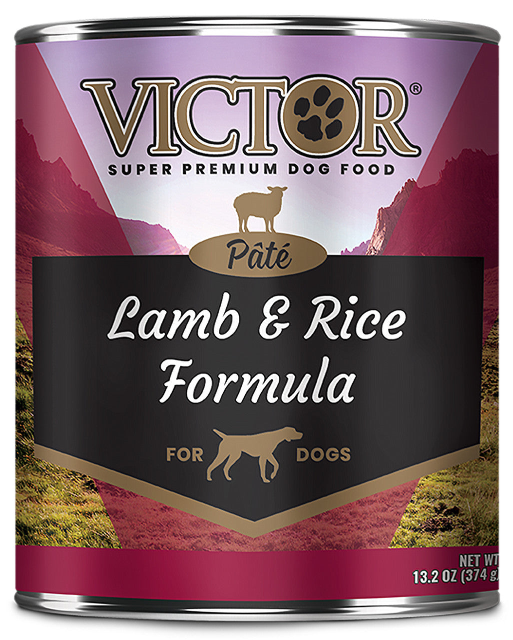 Victor Super Premium Dog Food Wet Dog Food Lamb & Rice Pate 13.2oz