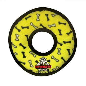 Vip Products Tuffy's Ultimate Ring Yellow Bone Print {L+1}801024 180181001031