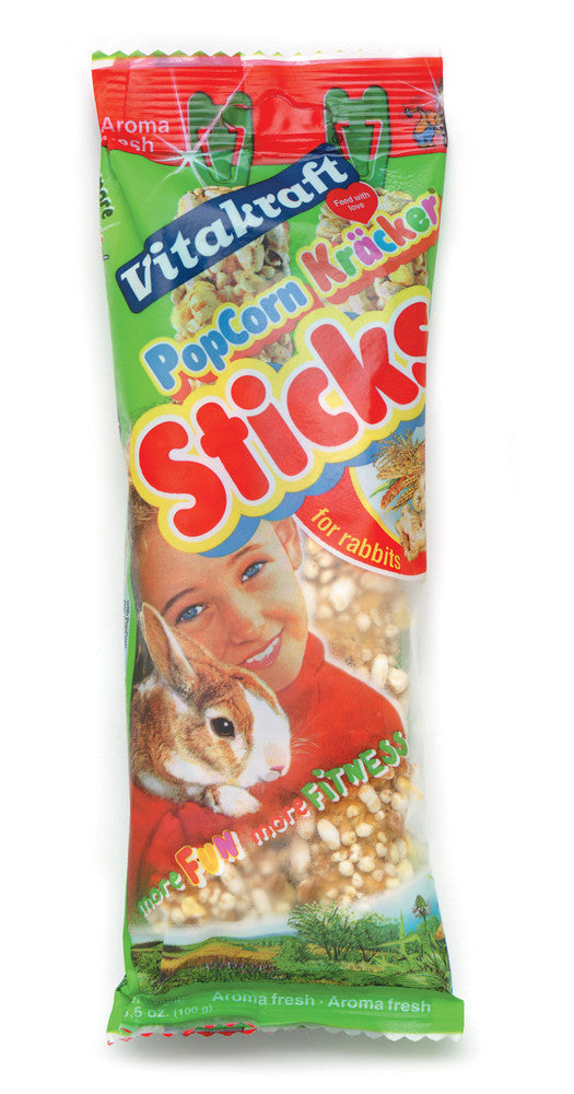 Vitakraft Crunch Sticks Rabbit Treats Popped Grains & Honey 3 oz 2 ct