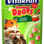 Vitakraft Drops w/Strawberry Treat for Hamsters 5.3 oz - Small - Pet