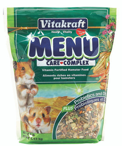 Vitakraft MENU Hamster Dry Food 2.5 lb - Small - Pet