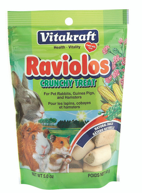 Vitakraft Raviolos Crunchy Treat for Small Animals 5 oz - Small - Pet