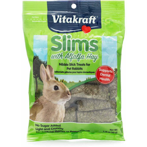 Vitakraft Slims w/Alfalfa Small Animal Treat 1.76 oz - Small - Pet