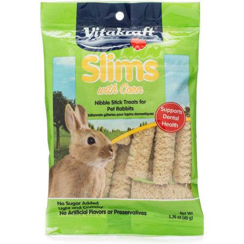 Vitakraft Slims w/Corn Small Animal Treat 1.76 oz - Small - Pet