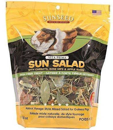 Vitakraft/Sunseed Sun Salad Guinea Pig 10 oz. {L + 1R} 220093 - Small - Pet