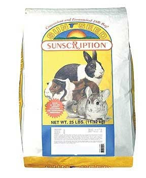 Vitakraft/Sunseed VitaPrima Chinchilla 25 lb. {L - 1}224032 - Small - Pet