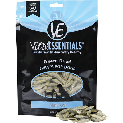 Vital Essentials Dog Freeze-dried Treat Minnow 2.5oz 033211005298
