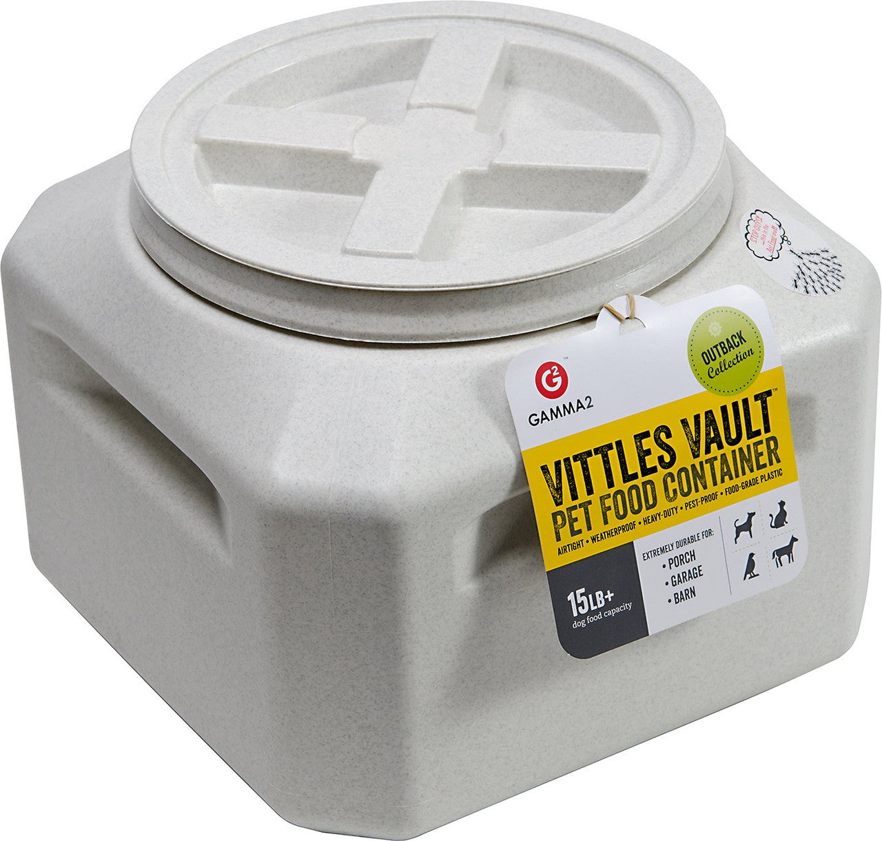 Vittles Vault Gamma Outback Pet Food Container 15lb
