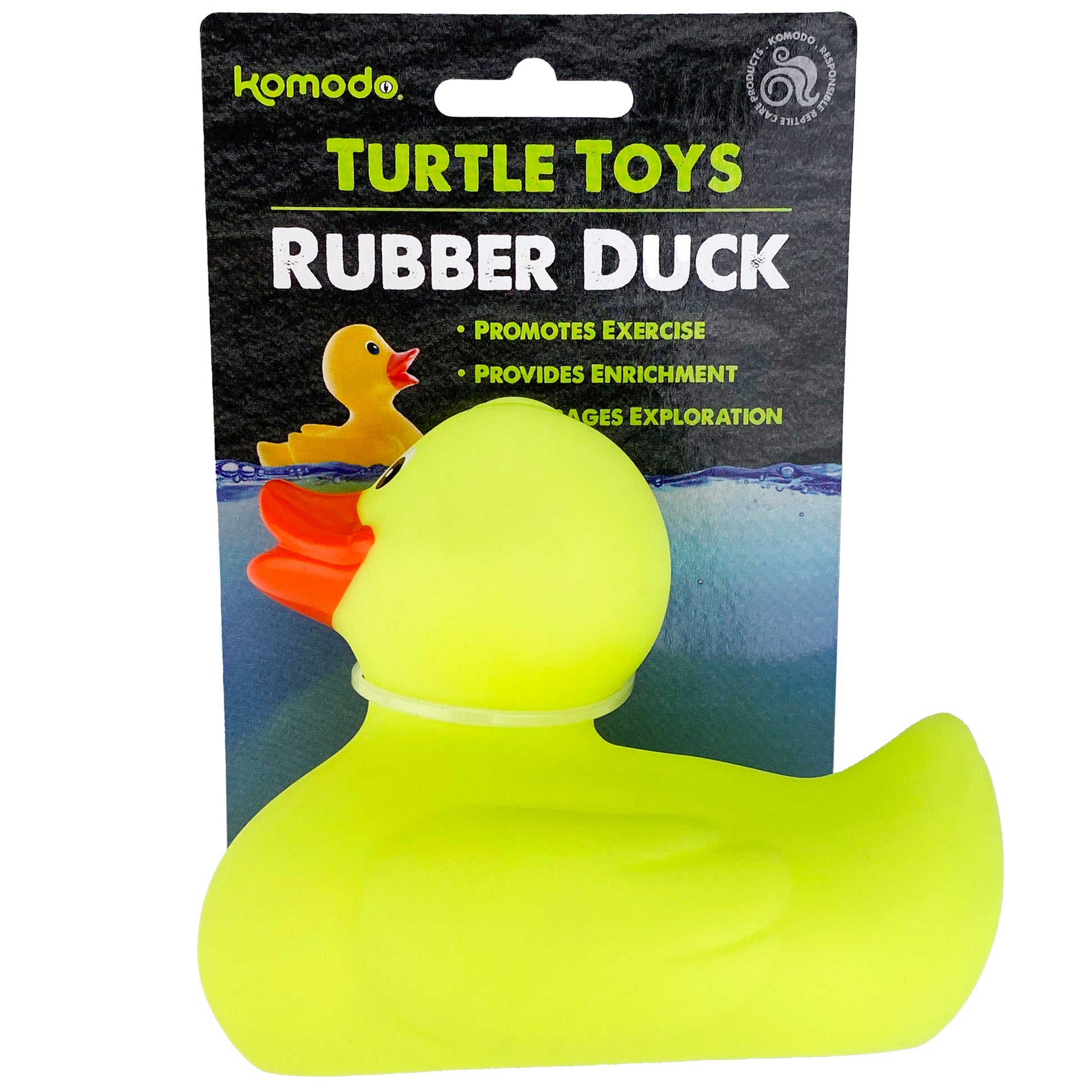 Komodo Rubber Duck Turtle Toys Assorted Color 2 in 784369934007