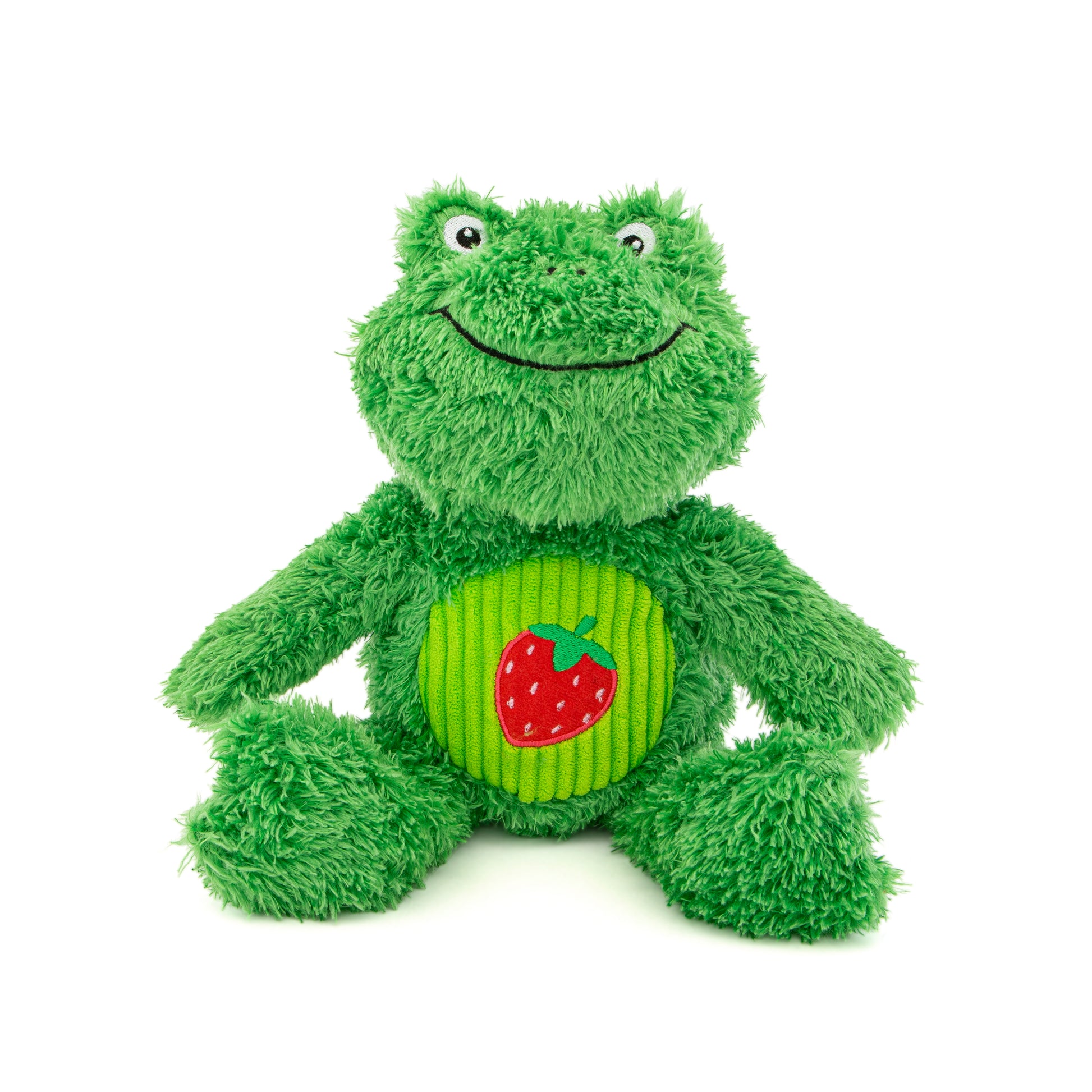 GURU Soft Scents Plush Dog Toy Frog Medium 850048425460