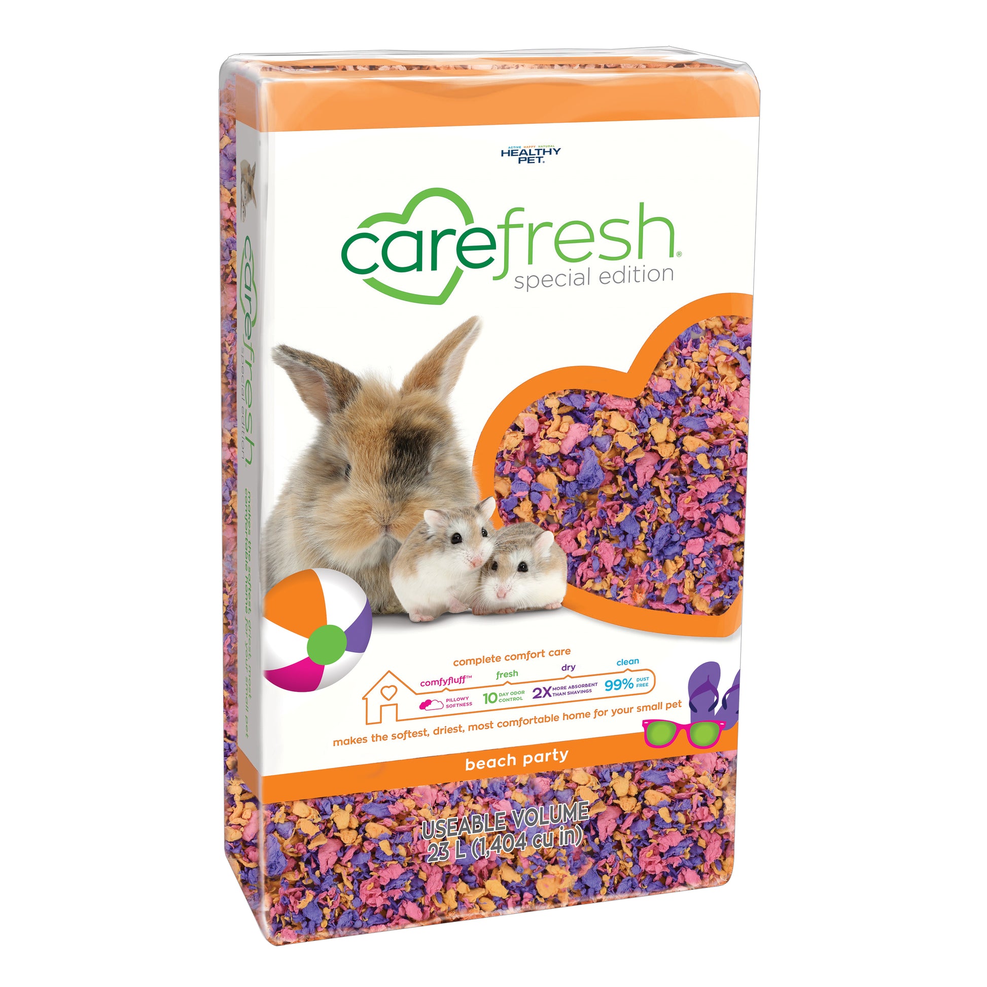 CareFRESH Special Edition Small Animal Bedding Beach Party 23 l 066380007848