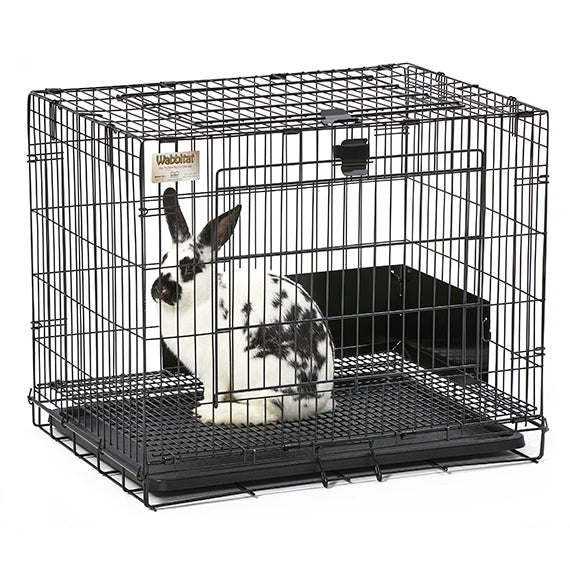 MidWest Homes for Pets Wabbitat Black 25 X 19 X 20 in 027773004707