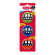 KONG Grinz by Rogz Variety Ball Dog Toys Medium, 3 pk 035585492070