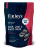 Finley's Barkery Skin, Coat and Nails Bars Dog Treats Salmon & Sweet Potato 6 oz 850012757269