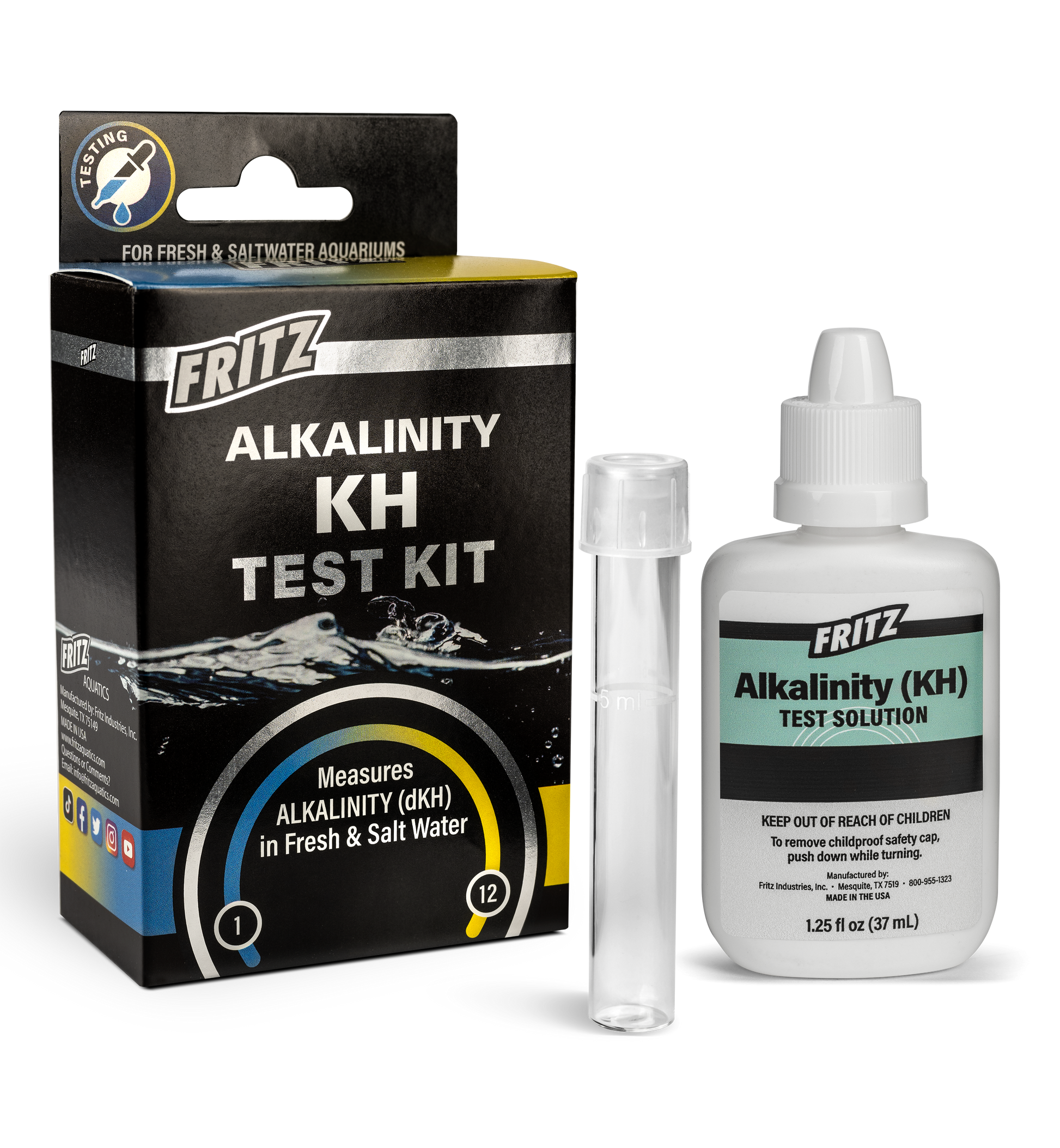 Fritz Alkalinity Test Kit 080531040065