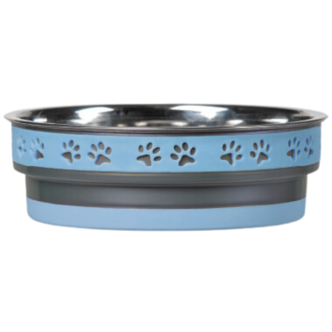 Loving Pets Corsa Pet Bowl Rapid Blue Large 842982070141