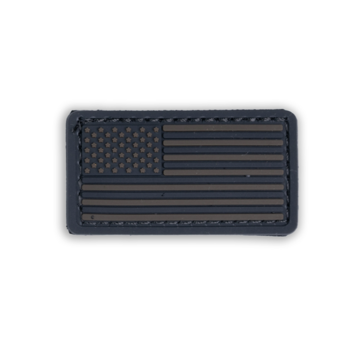 Boss Dog Tactical Collar Patch Black Stealth USA Flag 850010391595