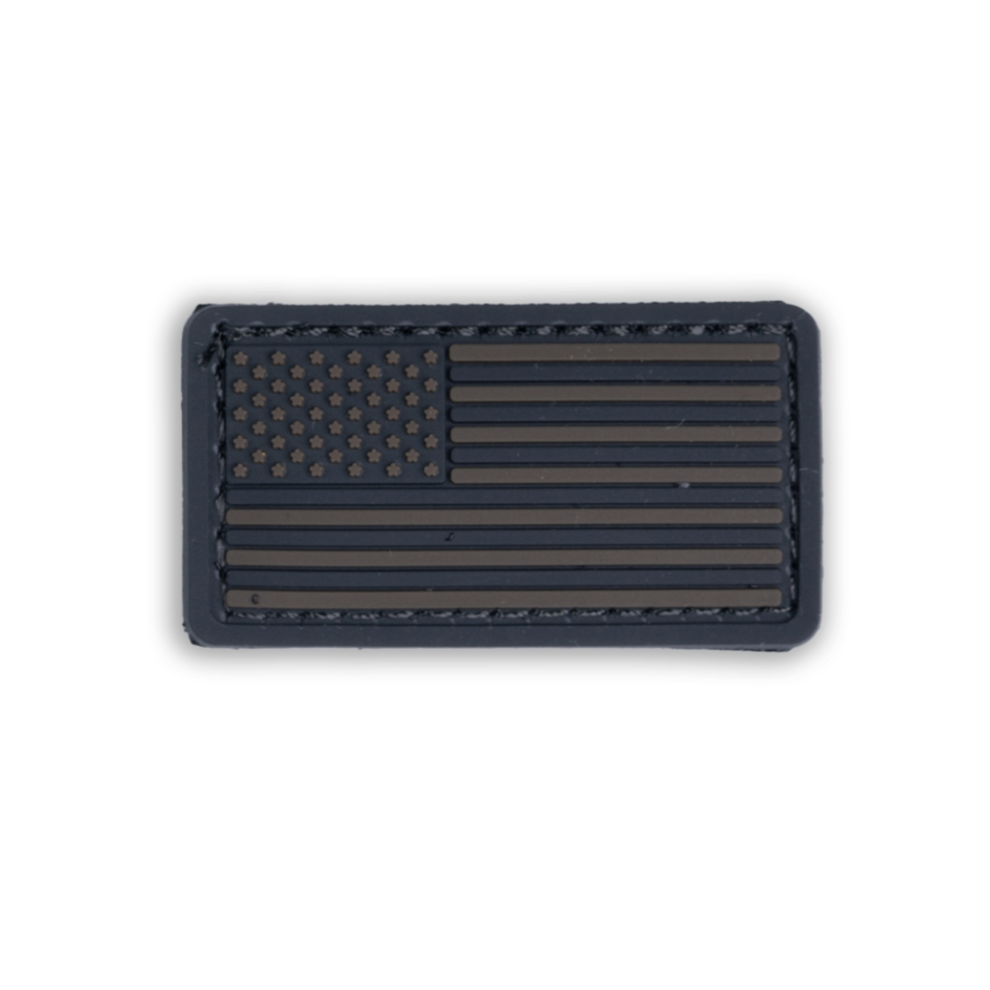 Boss Dog Tactical Collar Patch Black Stealth USA Flag 850010391595