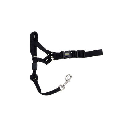 Walk 'n Train Dog Head Halter Black SM