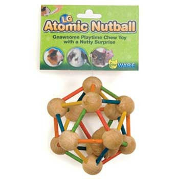 Ware Atomic Nut Ball Chew Toy {L + 1} 911218 - Small - Pet