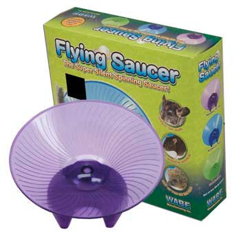 Ware Flying Saucer Plastic Exercise Wheel Small 12’ {L + 1} 911230 - Small - Pet