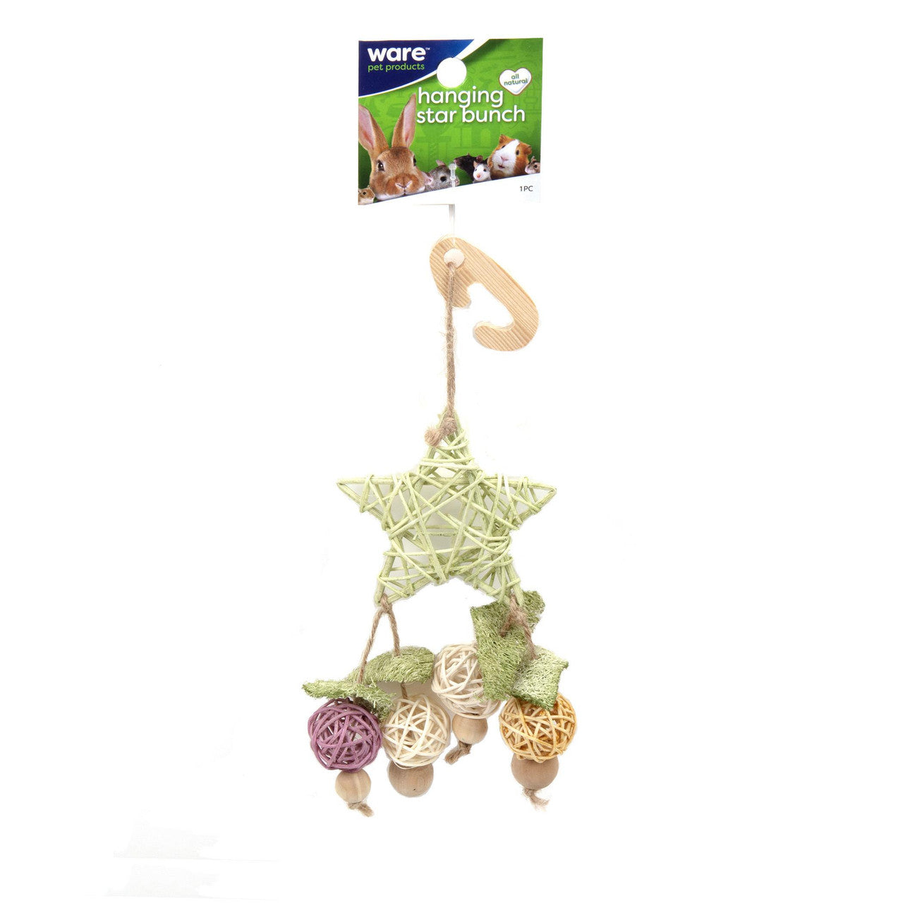 Ware Hanging Star Bunch Toy 791611103036
