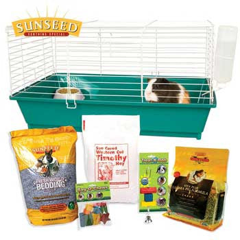 Ware Home Sweet Home Huinea Pig Kit Sun 28 X 17 X 15.5" {L+1} 911149 791611018217