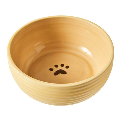 Spot Elegance Dog Bowl Cream 7 in 077234586020