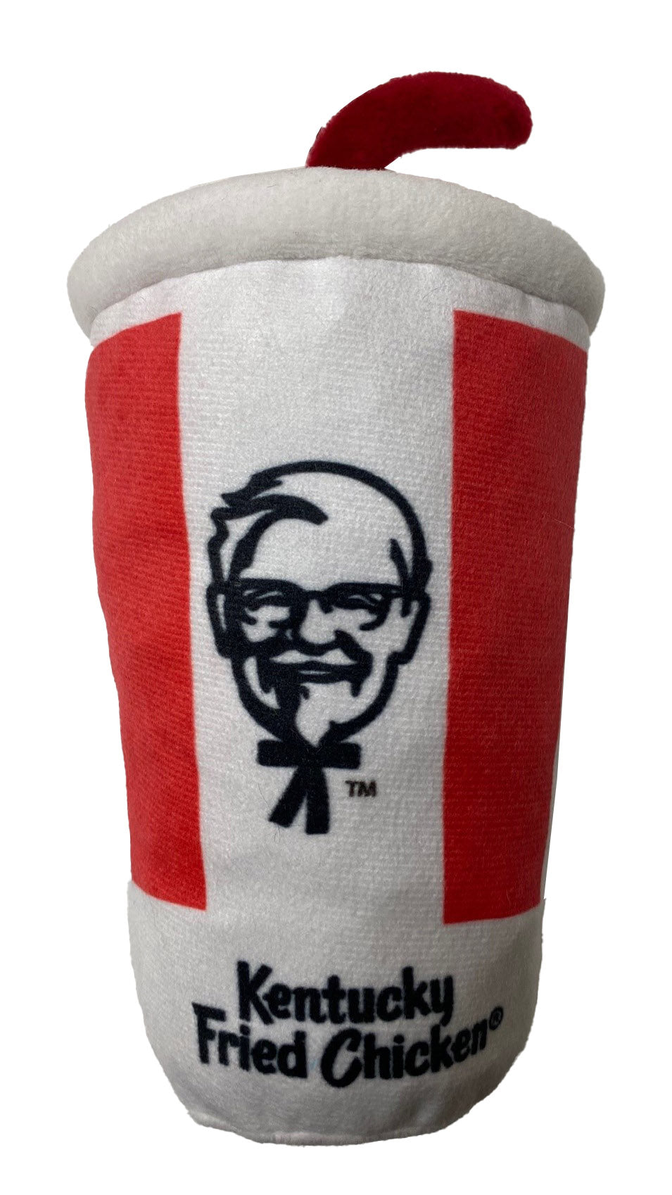 Spot Kentucky Fried Chicken Plush Dog Toy Soda w/Straw 6 in 077234332337