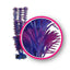 Weco Dream Series Fuschia Fern Aquarium Plant Pink, Purple 12 in