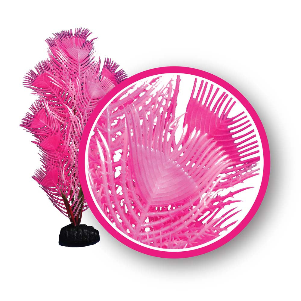 Weco Dream Series Princess Feather Aquarium Plant Pink 6 in